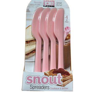 Joie MSC - 7" Multi Purpose Snout Spreaders ~ Knife 4pc Set - BPA Free